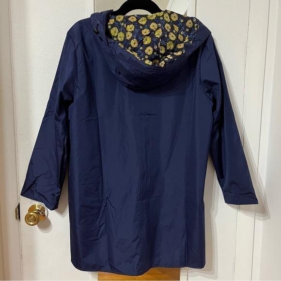 SHOSHANNA Daisy Daydream Rain Coat Spring Jacket fits like a L - Picture 10 of 12